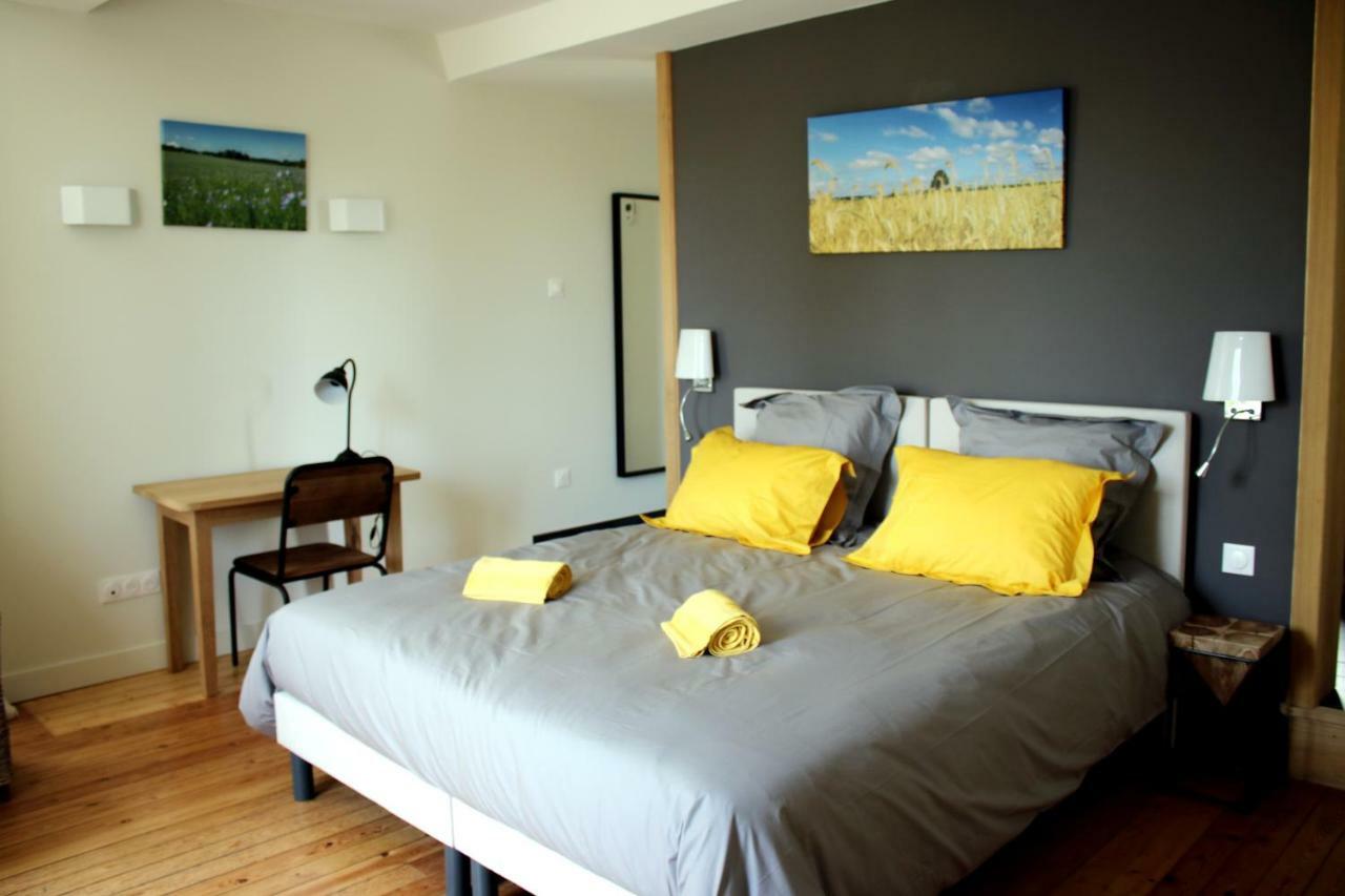 Safraniere De La Venelle Du Moulin Bed and Breakfast Jort Eksteriør billede